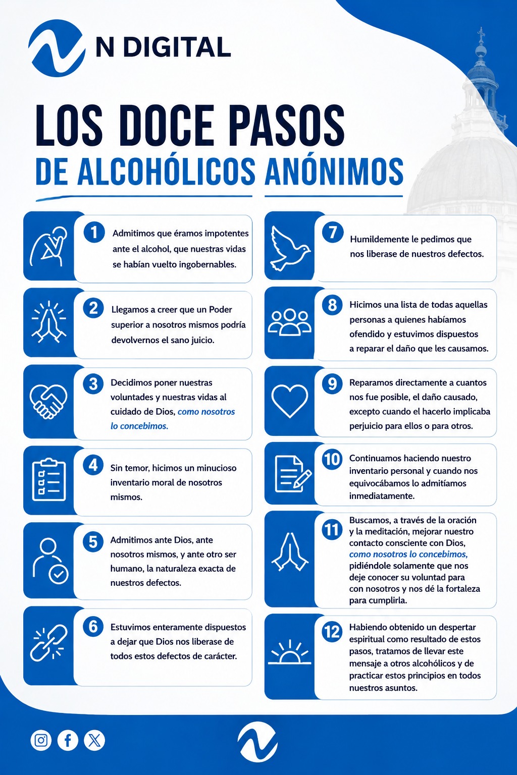 Programa de 12 pasos de Alcohólicos Anónimos